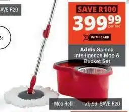 Checkers Addis Spinna Intelligence Mop & Bucket Set offer