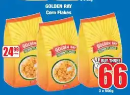 Boxer GOLDEN RAY Corn Flakes offer