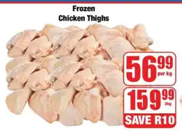 Boxer Frozen Chicken Thighs offer