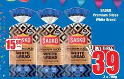 Boxer Sasko Premium Slices White Bread offer