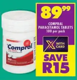 Shoprite Compral paracetamol tablets offer