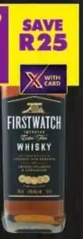 Shoprite Firstwatch imported whisky offer