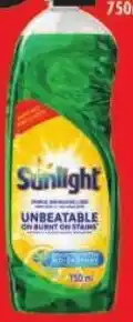 Shoprite Sunlight dishwashing liquid offer