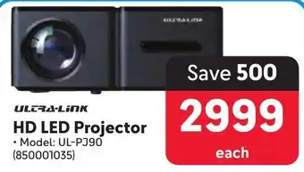 Makro ULTRA-LINK HD LED Projector offer