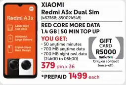 Makro XIAOMI Redmi A3x Dual Sim offer