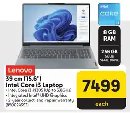 Makro Lenovo 39 cm 15.6" Intel Core i3 Laptop offer