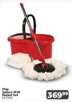 Crazy Plastics Mop Spinna With Bucket Set offer