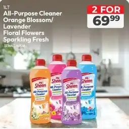 Crazy Plastics Mr. Sheen All-Purpose Cleaner Orange Blossom/ Lavender Floral Flowers Sparkling Fresh offer