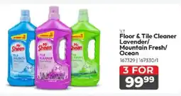 Crazy Plastics Mr. Sheen Floor & Tile Cleaner Lavender/ Mountain Fresh/ Ocean offer