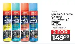 Crazy Plastics Sheen X-Treme Cherry/ Strawberry/ Musk/ Nu Car offer