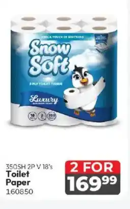 Crazy Plastics Snow Soft Toilet Paper offer