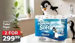 Crazy Plastics Snow Soft Toilet Paper offer