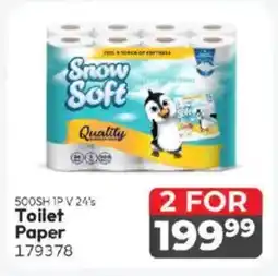 Crazy Plastics Snow Soft Toilet Paper offer