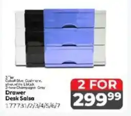 Crazy Plastics Drawer Desk Salsa offer