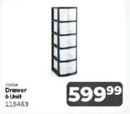 Crazy Plastics Drawer 6 Unit offer