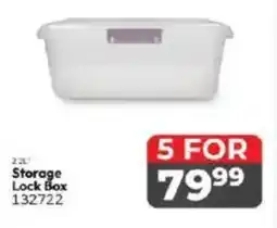 Crazy Plastics Storage Lock Box offer