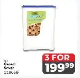 Crazy Plastics Cereal Saver offer