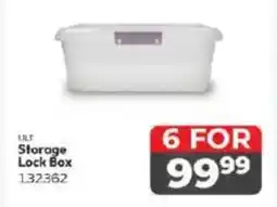Crazy Plastics Storage Lock Box offer