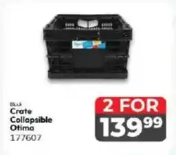 Crazy Plastics Crate Collapsible Otima offer