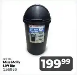 Crazy Plastics Miss Molly Lift Bin offer