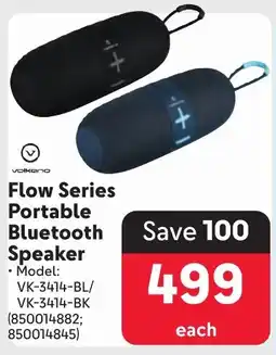Makro Volkano Flow Series Portable Bluetooth Speaker offer