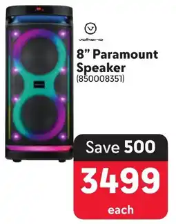 Makro Volkano 8" Paramount Speaker offer