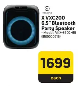 Makro Volkano 6.5" Bluetooth Party Speaker offer