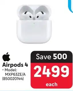 Makro Apple Airpods 4 offer