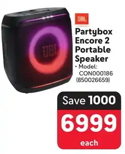 Makro JBL Partybox Encore 2 Portable Speaker offer