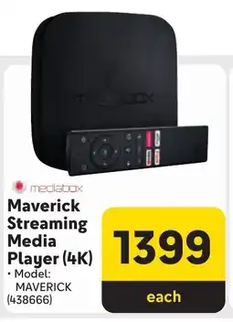 Makro Mediabox Maverick Streaming Media Player 4K offer