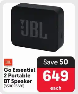 Makro JBL Go Essential 2 Portable BT Speaker offer