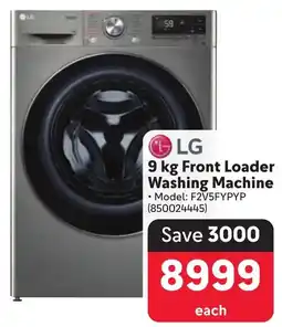 Makro LG Front Loader Washing Machine offer