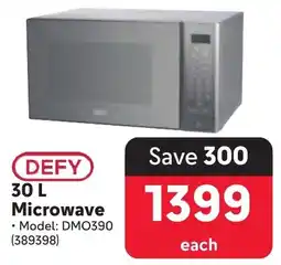 Makro DEFY Microwave offer