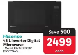 Makro Hisense Inverter Digital Microwave offer