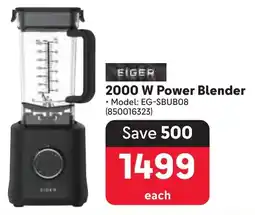 Makro EIGER 2000 W Power Blender offer