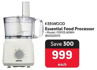 Makro KENWOOD Essential Food Processor offer