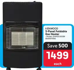 Makro KENWOOD 3-Panel Foldable Gas Heater offer