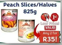 Foodeez Peach Slices/ Halves offer