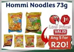 Foodeez Hommi Noodles offer