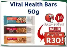 Foodeez Vital Health Bars offer