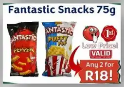 Foodeez Fantastic Snacks offer