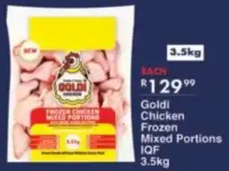 President Hyper Goldi Chicken Frozen Mixed Portions IQF offer