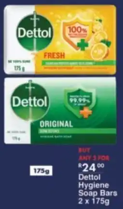 President Hyper Dettol Hygiene Soap Bars offer