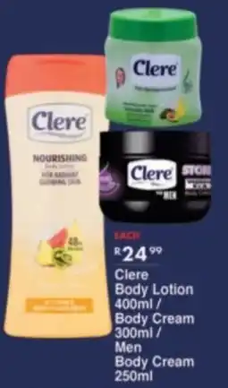 President Hyper Clere Body Lotion/ Body Cream/ Men Body Cream offer
