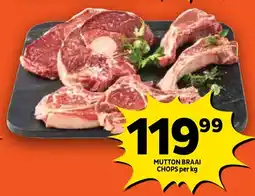 FoodWorld Mutton braai chops offer