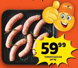FoodWorld Tomato sizzler offer
