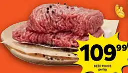 FoodWorld Beef mince offer