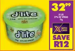 FoodWorld D'lite 37% fat spread offer