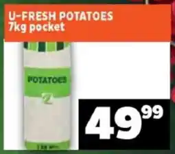 FoodWorld U-fresh Potatoes offer