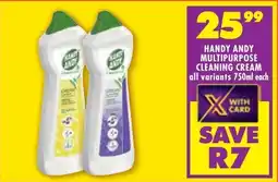 FoodWorld Handy andy multipurpose cleaning cream offer